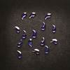 Strass a Goccia Oro 3.5 mm